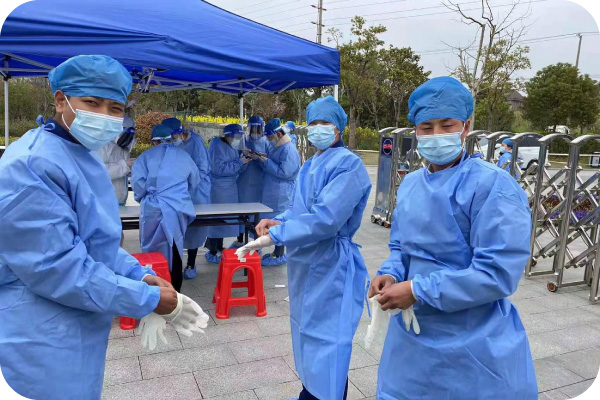 亞東石化(上海)投身社區防疫活動 亞東石化(上海)投身社區防疫活動