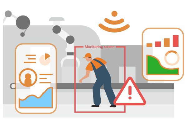 長時間監視高風險作業