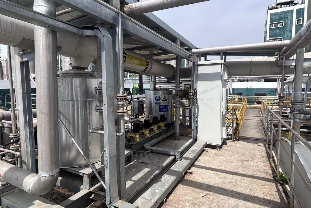 廢水處理系統增加膜生物反應器（MBR）改造案