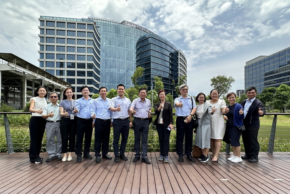 越南平陽省代表團參訪Tpark 交流智慧城市建造經驗